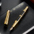 英雄（HERO）钢笔 2065（10K）金尖钢笔高端商务办公墨水笔 黑杆