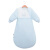 贝谷贝谷 婴儿睡袋秋冬儿童防踢被新生儿抱被 薄款 蓝色