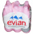 法国进口 依云evian 矿泉水 1L/箱 （1000ML*6瓶）