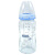 NUK宽口径耐高温玻璃奶瓶240ml配防胀气2号硅胶中号圆孔奶嘴
