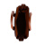蔻驰 COACH 奢侈品 女士专柜款粒面皮革手提单肩斜挎包棕色 34816 SV/SD