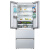 西门子（SIEMENS） 442升 变频混冷无霜 多门冰箱 LCD液晶显示屏（银色）BCD-442W(KM45EV60TI)