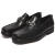 Salvatore Ferragamo 菲拉格慕 男士MASTER系列黑色牛皮Gancio商务休闲鞋 0390528 9/43 EEE