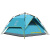 蒂利仕 LY-1004 3-4人液压户外帐篷 自动帐篷户外套装双人多人双层防雨野营露营帐篷 蓝色