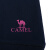 骆驼 CAMEL 户外运动卫衣 男女套头衫圆领长袖T恤运动服 A6W1X6174 深宝石蓝 M