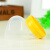 贝亲（Pigeon）宽口径奶瓶盖瓶帽配件 二代/三代自然实感玻璃塑料瓶圈瓶盖子 第2代宽口径盖帽组黄色 简单包装