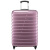 美旅AmericanTourister拉杆箱 条纹4:6智慧开口行李箱男女商务大容量旅行箱 22英寸BF9哑光紫格色