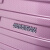 美旅AmericanTourister拉杆箱 条纹4:6智慧开口行李箱男女商务大容量旅行箱 22英寸BF9哑光紫格色