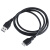 qeento 连接线 适用于尼康D850 D800 D810 D800E D5 D500相机数据线 线长1.2米 直头 经典黑色  联机拍摄线 USB连接线