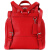 蔻驰 COACH 奢侈品 女士专柜款皮质双肩背包红色21号小号 37581 SVDN8