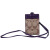 COACH/蔻驰 女士卡包 PVC卡其紫色边挂脖证件卡套 F63274 IML90(63274 IML90)