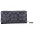 COACH 蔻驰 女式钱包 黑灰色印图案款PVC长款钱夹 F57821 SVDK6 (57821 SVDK6)