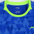 李宁 LI-NING 17年新款羽毛球上衣运动短袖圆领T恤AAYM002-2女 晶蓝色XXL