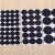 芈硕（MI SHUO）橡胶粘贴桌凳护脚垫 防滑静音垫 32个装.