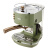 德龙(Delonghi) 意式咖啡机 家用半自动 泵压式 icona复古系列 ECO310 橄榄绿