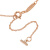 蒂芙尼 Tiffany & Co T系列 时尚笑脸玫瑰金色项链 小号 35189432