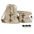 云子（yunzi）围棋 粹系列A型单面凸大号哑光精品木外盒棉麻布袋 围棋套装