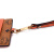MCM 中性棕色/橘色PVC卡包 MYZ 5SVC22 CO001