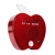 朗瑞特（Lenrit）LR-1658 锂电池门铃直流款家用无线门铃老人呼叫迎宾器酒红色