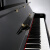 美德威（MIDWAY）立式钢琴 德国工艺131CM高度大型88键专业演奏钢琴 自营全新黑色