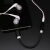 征酷 苹果iPhone7/7plus耳机转接线lighting编织线转换头适用于苹果7/8 墨黑色