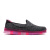 斯凯奇（Skechers）时尚休闲鞋女 舒适套脚健步鞋 防滑低帮鞋14010 黑色/桃红色/BKHP 37