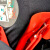 Kiddy 领航者fix 带isofix接口 三点式安全 蜂窝减震 儿童汽车安全座椅 适合15-36kg 蔓月红 4岁-12岁