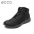 爱步（ECCO）男士高帮鞋  动感休闲鞋时尚织物设计鞋 卢卡531364 黑色53134451707 41