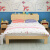 千鹏（QIANPENG） 实木床卧室简易床小孩床书架床储物双人床公主床 原木无漆床 1米*2.0米
