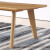 A家家具 茶几 北欧简约实木板木茶几桌 客厅咖啡桌 原木色 ADC-82