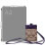 COACH/蔻驰 女士卡包 PVC卡其紫色边挂脖证件卡套 F63274 IML90(63274 IML90)