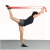 JOINFIT瑜伽弹力带 健身拉力带女男士力量训练阻力带 拉筋拉伸带 2米灰色25磅