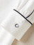 皮尔卡丹（pierrecardin）白色衬衫2024年新款女春装时尚长袖中长款衬衣春秋洋气上衣 白色 L  建议110-125斤