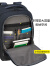 TARGUS泰格斯双肩电脑包15.6英寸商务通勤笔记本背包休闲书包 藏青 586