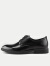 HLA海澜之家皮鞋24新款系带舒适质感商务时尚正装鞋子男HSXSD1W014A 黑色花纹14 42