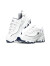 斯凯奇（Skechers）透气老爹鞋女运动休闲鞋99999863 WNV白色/海军蓝色 37 