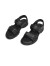红蜻蜓沙滩鞋2024夏季户外运动舒适凉鞋魔术贴休闲鞋 WTT24051黑色40