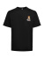 莫斯奇诺（moschino）经典小熊宽松版型简约棉质男士短袖T恤 1923 8125 0555 黑色M码