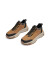 红蜻蜓男鞋运动鞋男厚底增高跑步鞋男低帮复古休闲鞋WGA42426 棕色 40