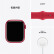 Apple Watch Series 7 智能手表GPS款41 毫米红色铝金属表壳红色运动型表带MKN23CH/A