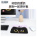 BUBM 鼠标垫小号加厚卡通可爱办公室桌垫防滑耐用鼠标垫 笔记本电脑家用便携图案软垫 小黑猫