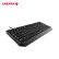 CHERRY樱桃 MX1.0 TKL 有线键盘 G80-3810键盘游戏 机械键盘 87键 键盘机械游戏键盘 电脑键盘 黑色 红轴