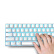 RK RK61机械键盘有线/无线蓝牙迷你便携办公键盘61键双模MAC笔记本键盘冰蓝光白色青轴