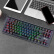 RK(ROYAL KLUDGE)G87RGB机械键盘有线/蓝牙键盘办公键盘87键PBT键帽双模多设备连接RGB键盘黑色樱桃红轴
