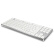 雷柏（Rapoo） MT500 轻薄办公机械键盘 有线键盘 办公键盘 笔记本键盘 电脑键盘 白色 红轴