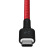 ZMI(紫米)Type-C充电器线/数据线/编织线 适用乐视1s/小米4c/小米5/魅族Pro5配件 AL411红30厘米