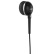 麦克赛尔（Maxell）R060S-BK 入耳式多功能通话线控耳机手机PC适用 黑色