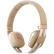 毕亚兹 蓝牙耳机 耳麦头戴式 电脑游戏重低音耳麦 立体声高清音乐苹果华为小米 手机通用 D11金色