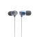 MUKO GD760 发烧级入耳式音乐耳机 全铝合金机身 身临其境的宽广音场感受 太空蓝