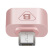 毕亚兹(BIAZE) USB2.0 A母对Micro USB公转接头 OTG转接器 ZT7玫瑰金 适用U盘/游戏手柄/键盘/游戏手柄